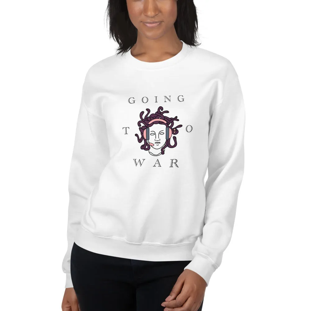 Going to War | Unisex Sweatshirt | Feminist Gamer