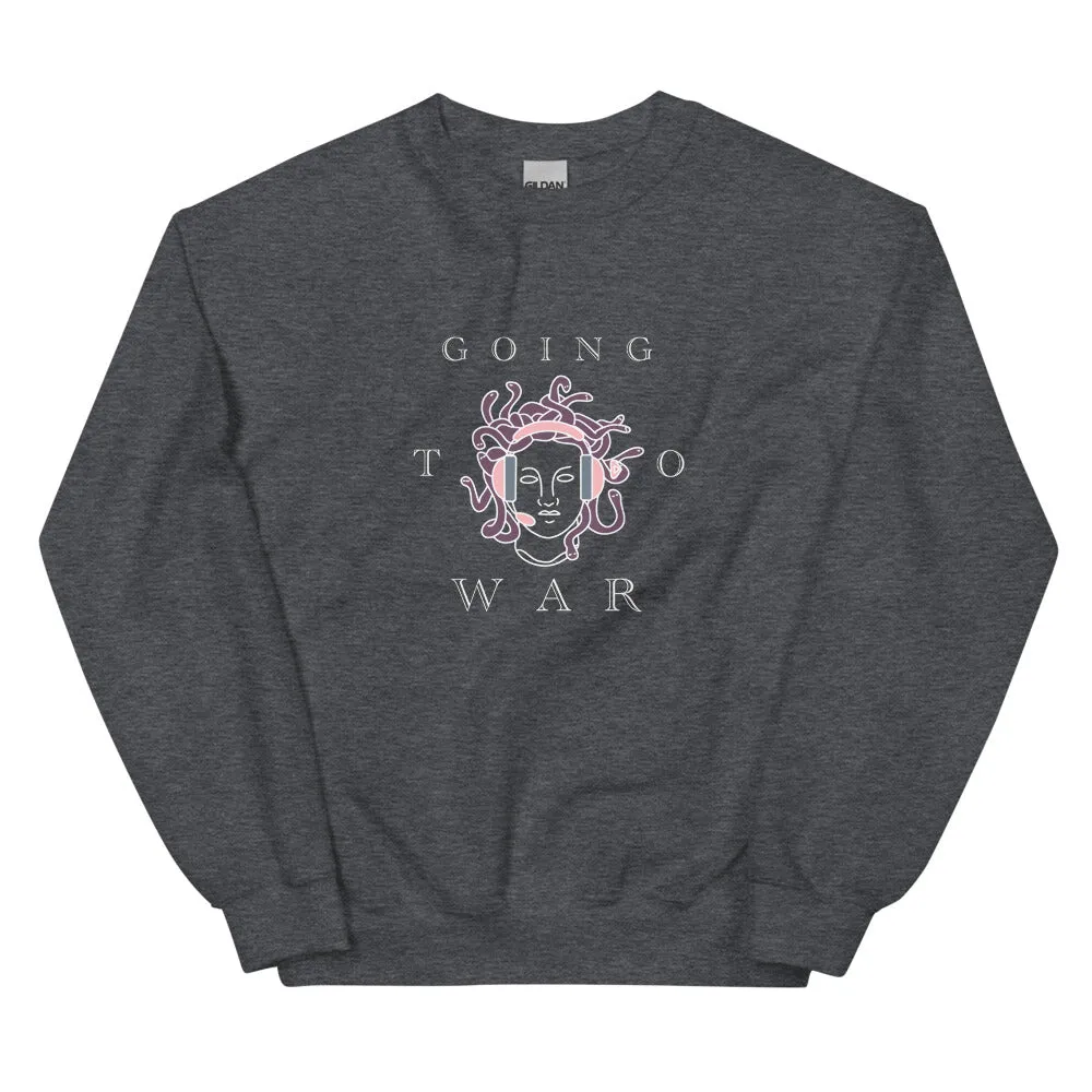 Going to War | Unisex Sweatshirt | Feminist Gamer