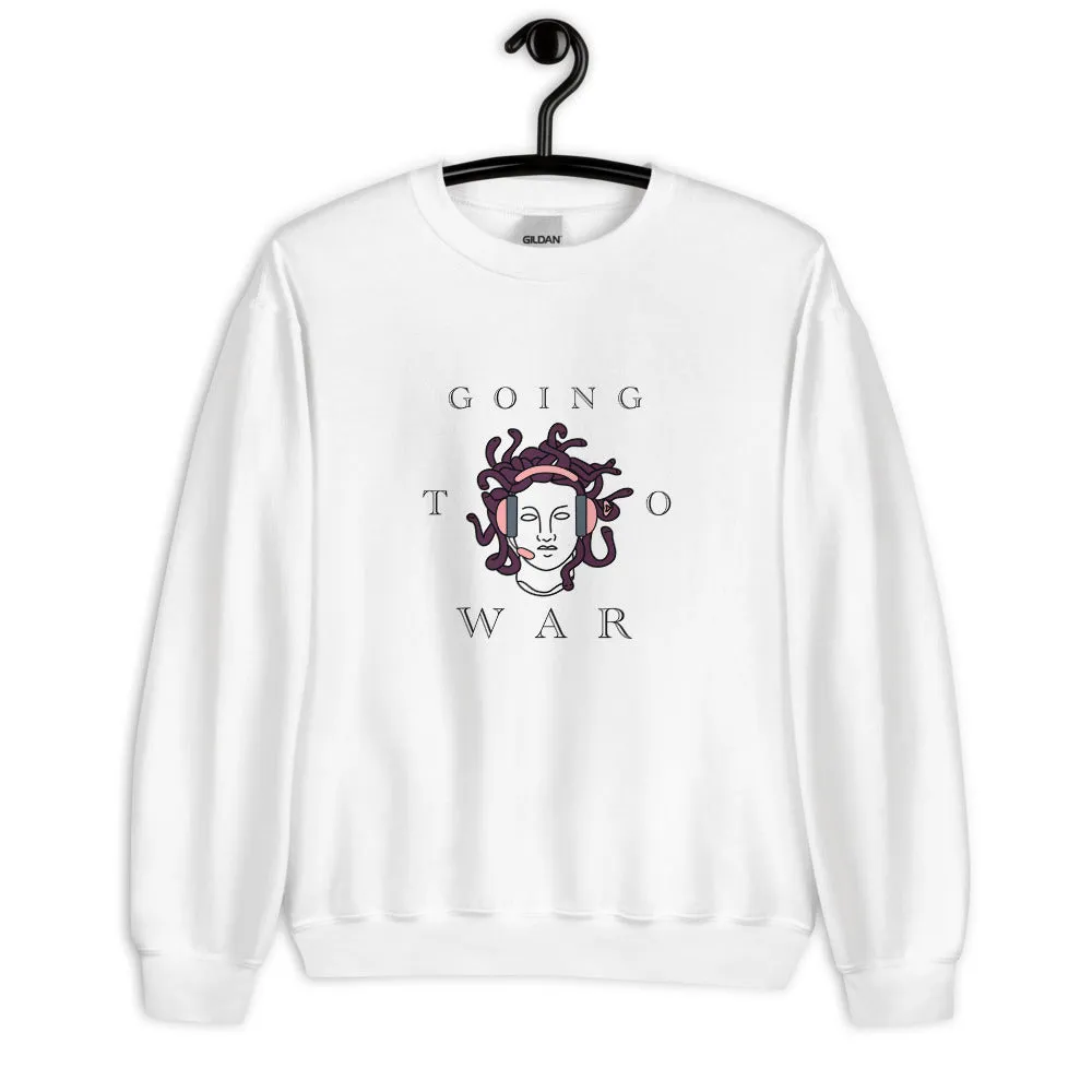 Going to War | Unisex Sweatshirt | Feminist Gamer