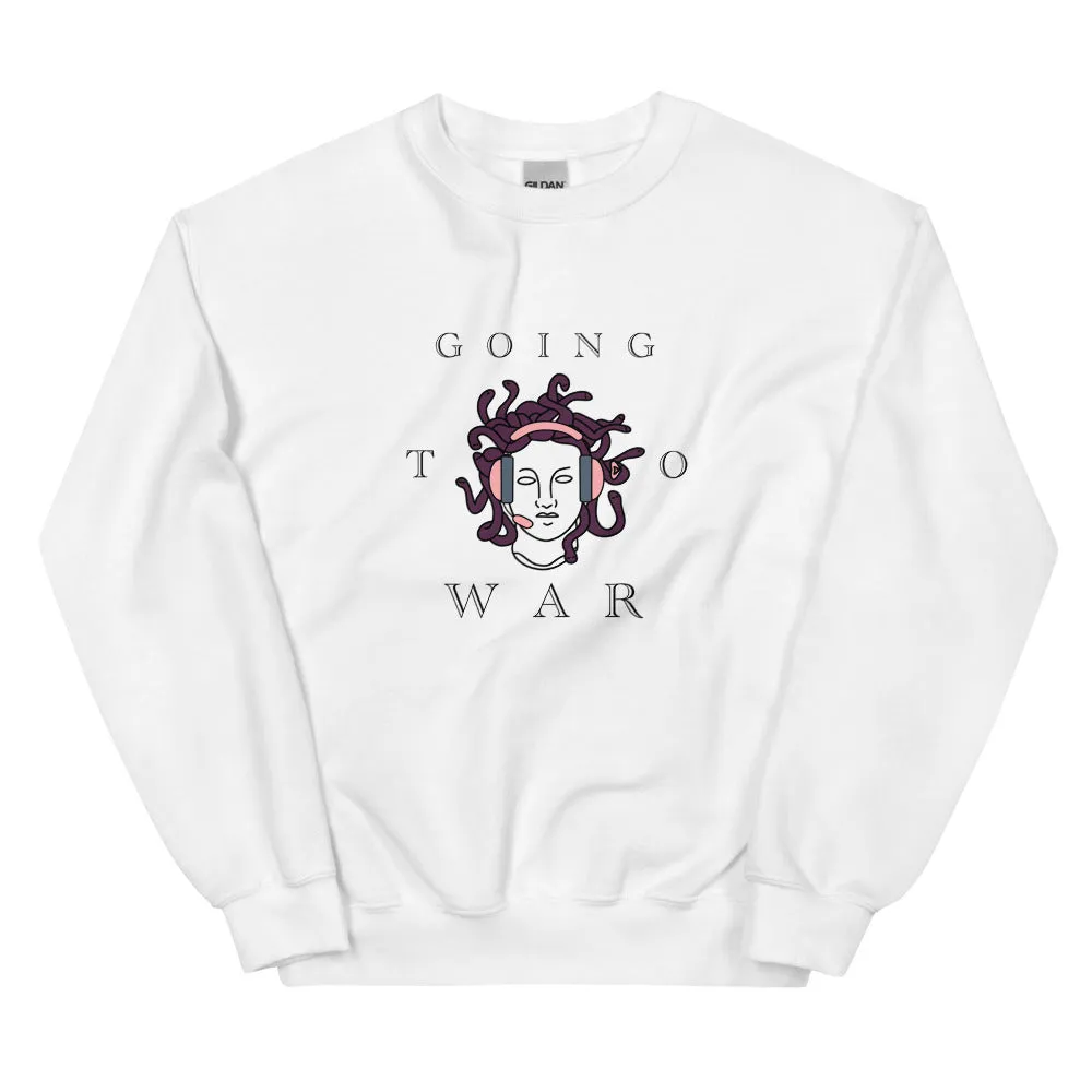 Going to War | Unisex Sweatshirt | Feminist Gamer