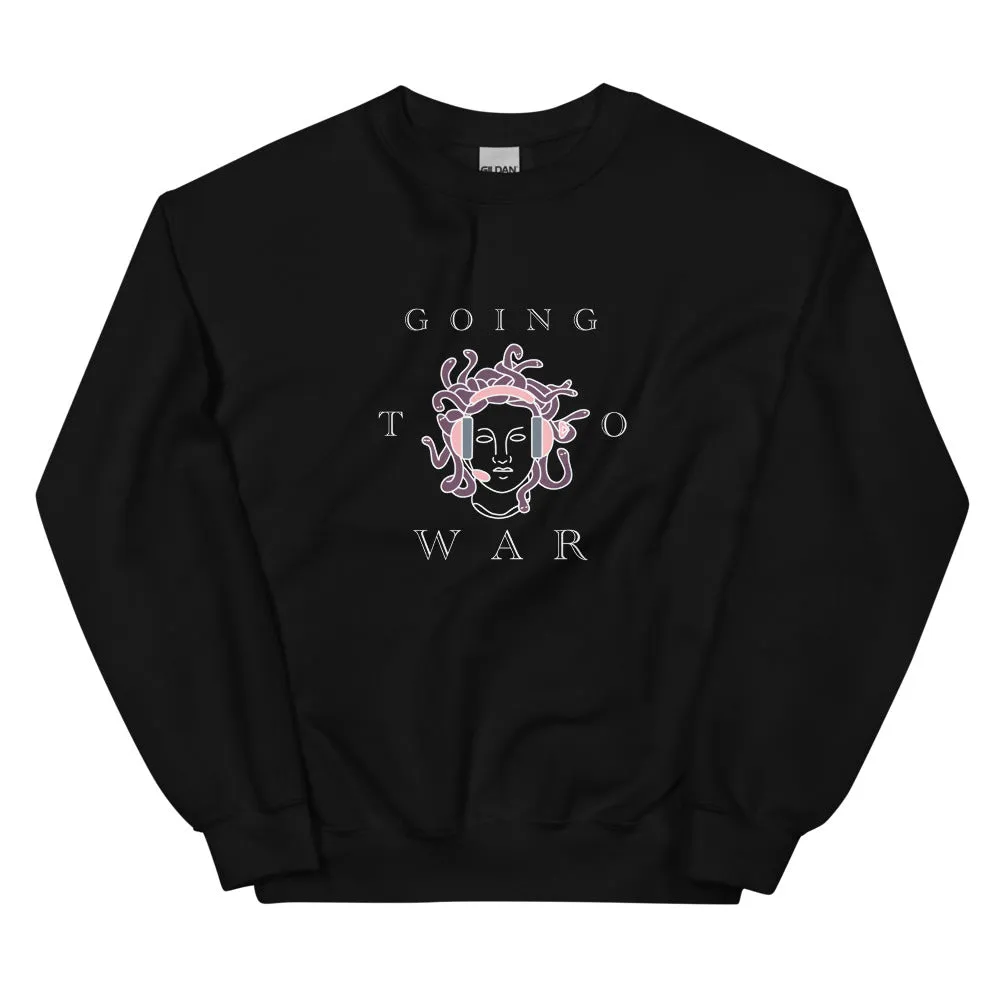 Going to War | Unisex Sweatshirt | Feminist Gamer