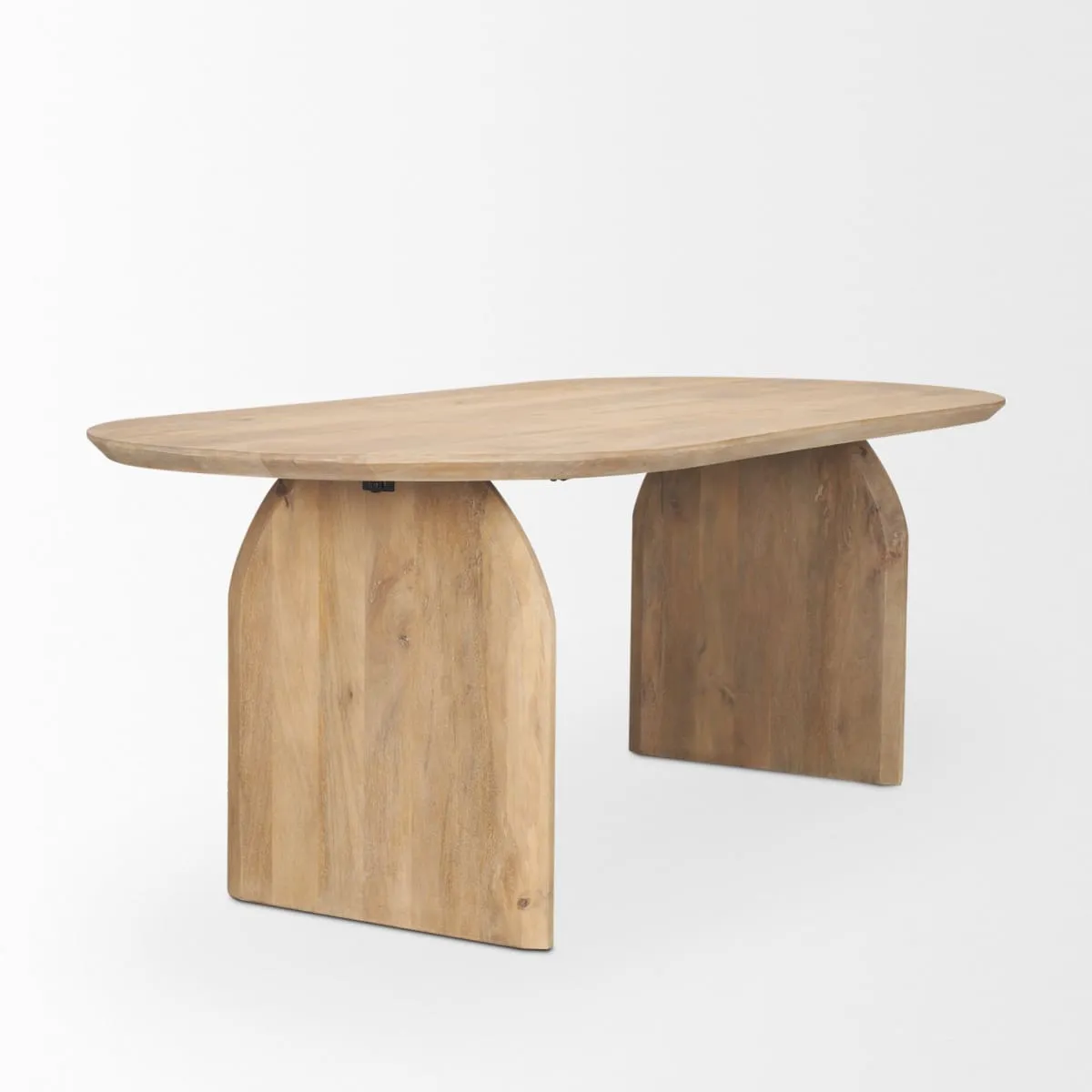 Isla Dining Table Oval | Light Brown