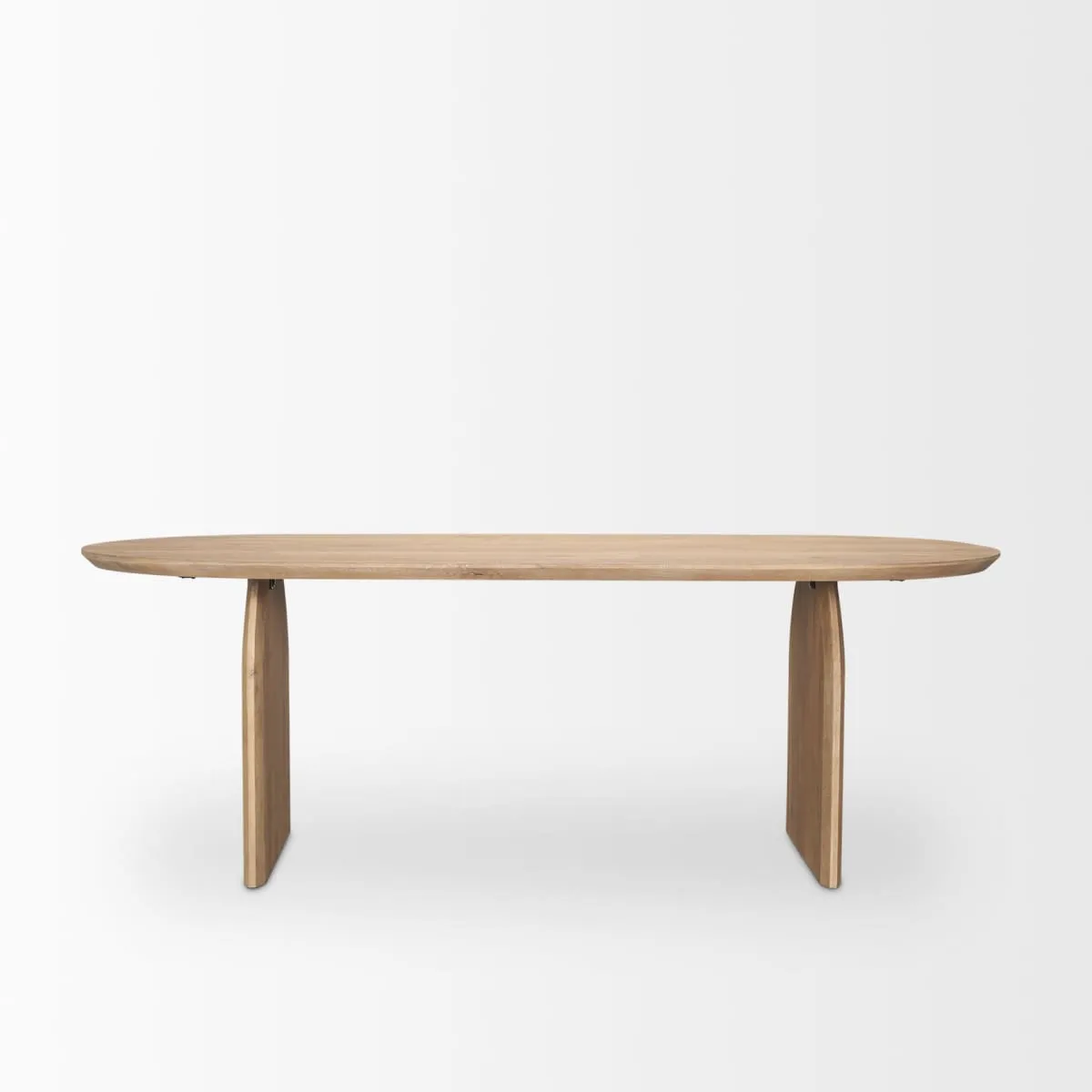 Isla Dining Table Oval | Light Brown