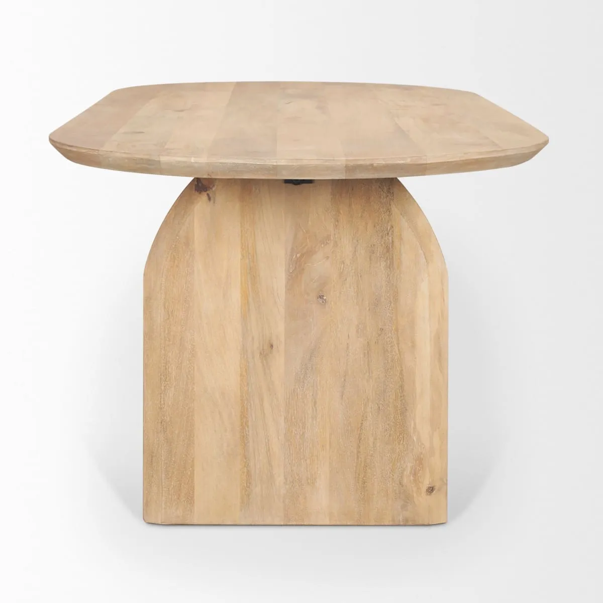 Isla Dining Table Oval | Light Brown