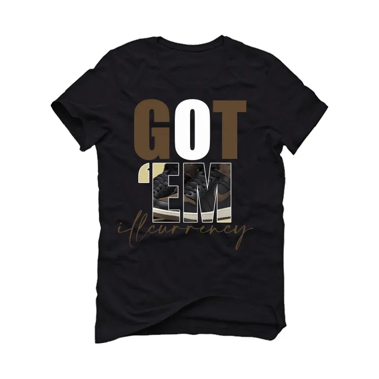 Jordan 1 Retro High OG Palomino - Black T-Shirt (Got Em)