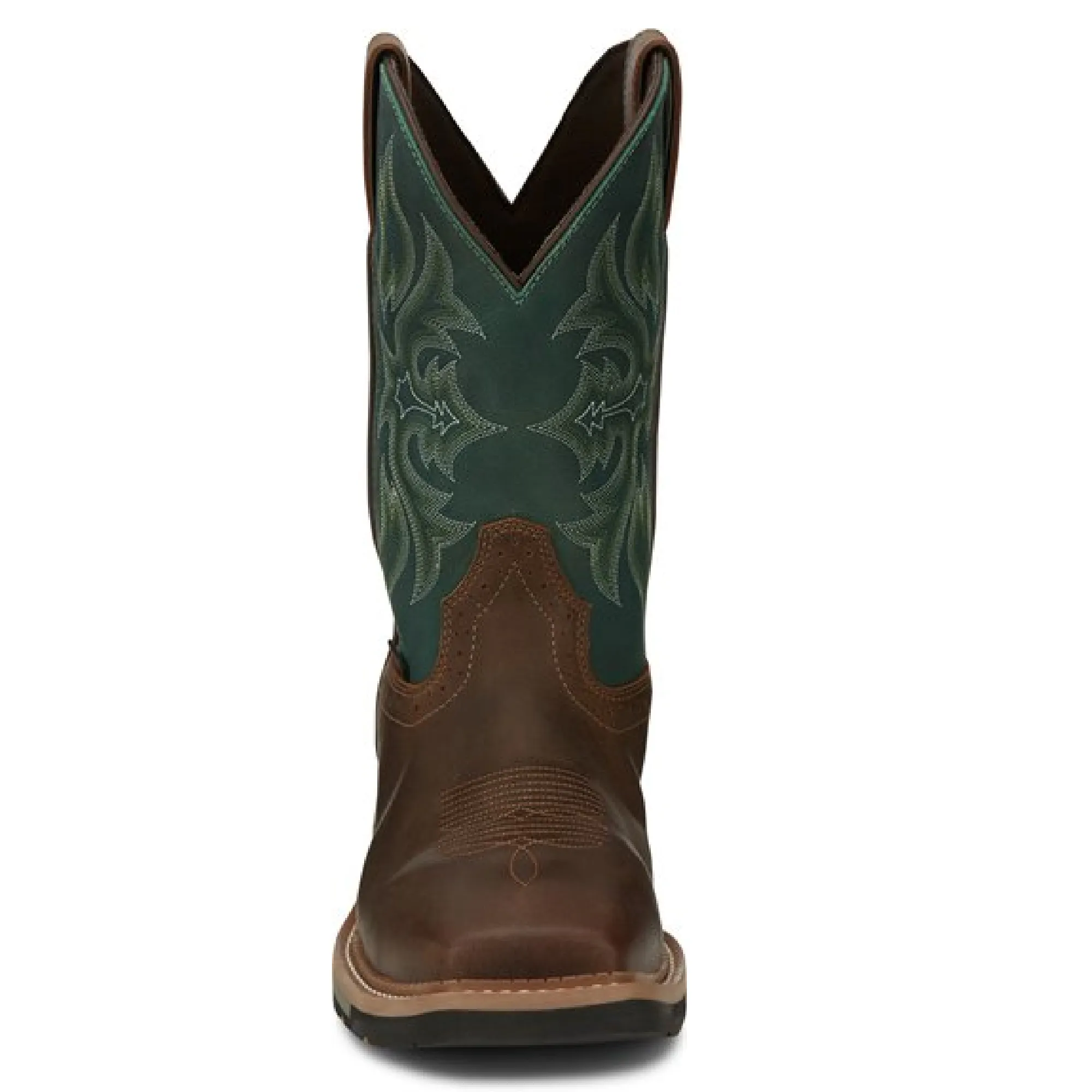 Justin Boots Work Bolt Comp Toe  | Style SE4105 Color Dark Green