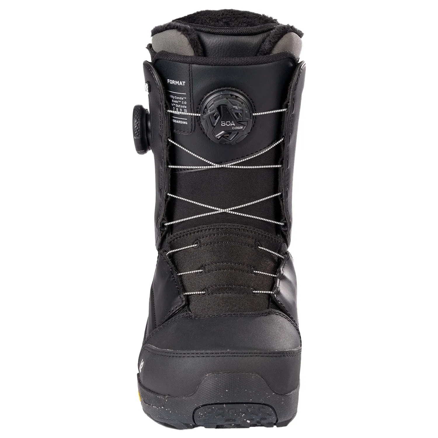 K2 Women's Format Snowboard Boots 2024 Black