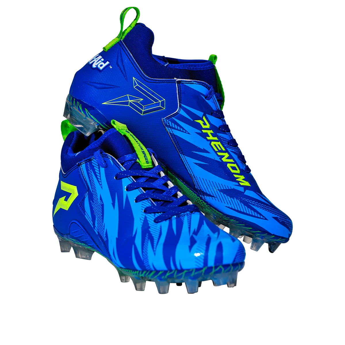 Kool-Aid 'Great Bluedini' Football Cleats - Quantum Speed by Phenom Elite