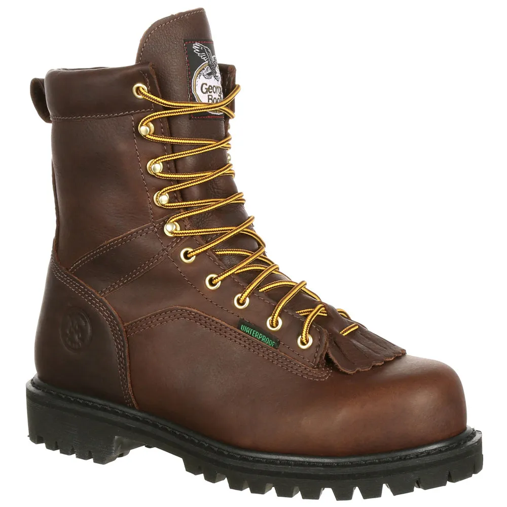 Lace-to-Toe Steel Toe EH Waterproof Work Boots