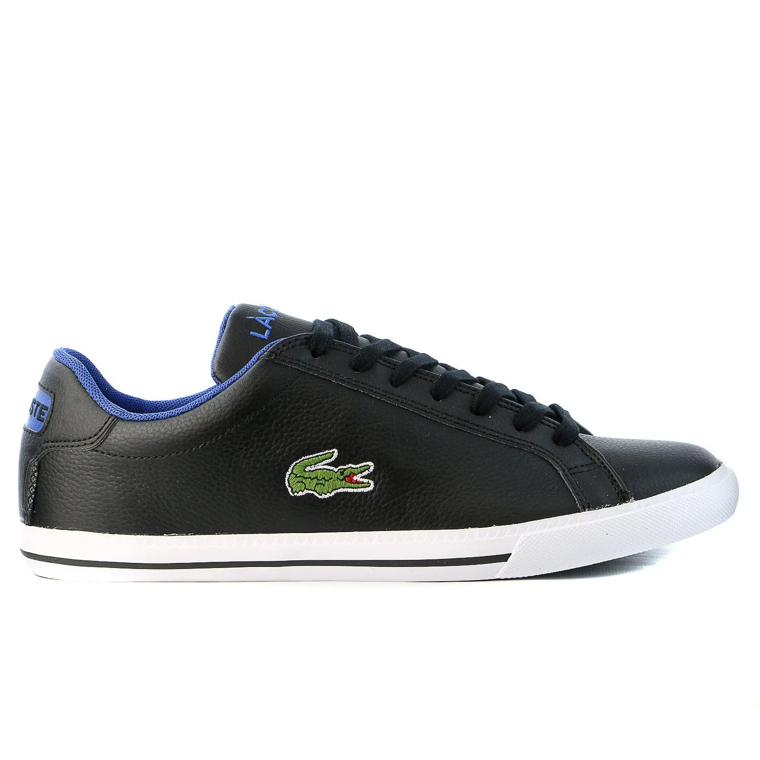 Lacoste Graduate Vulc TS US Fashion Sneaker Shoe - Dark Blue/Red - Mens