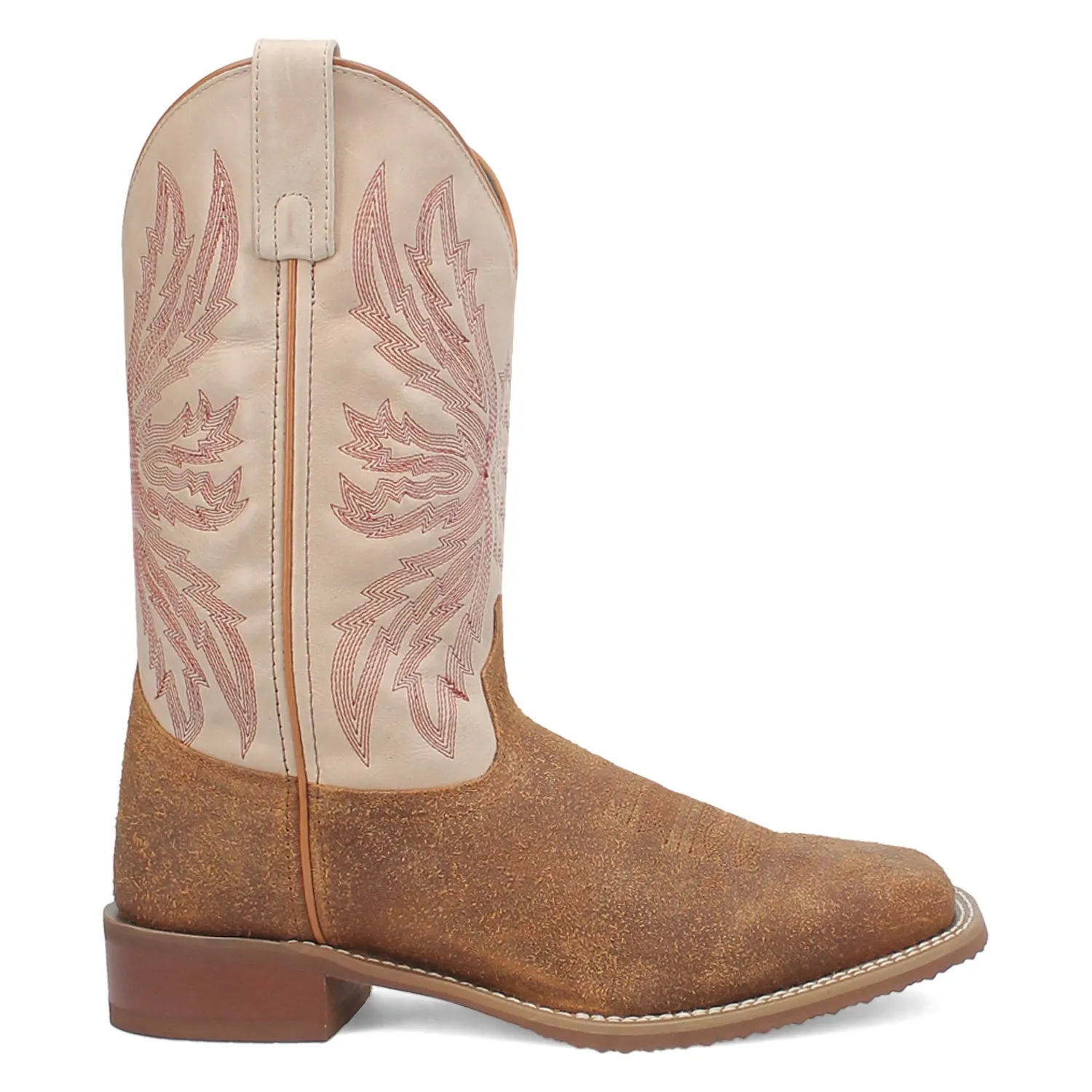 Laredo Mens Chet Rust Leather Western Work Boots