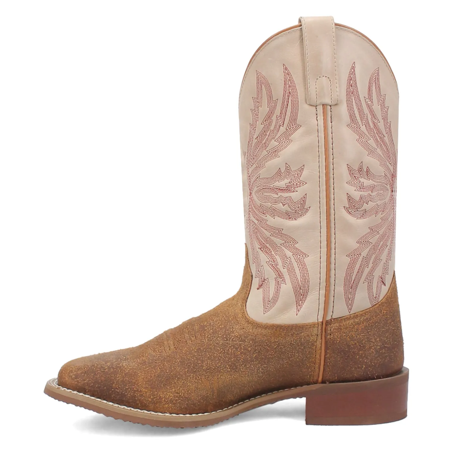 Laredo Mens Chet Rust Leather Western Work Boots