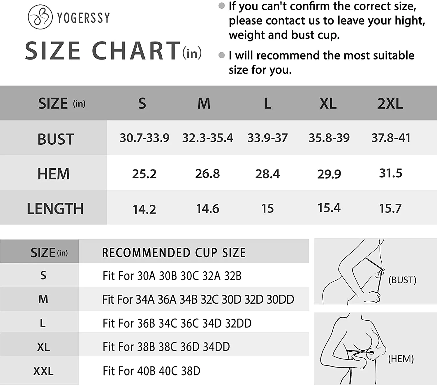 Longline Sports Bras for Women Workout Padded Sports Yoga Bra Tank Tops Crop Top