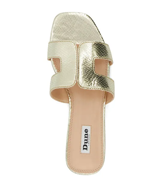 Loupe Sandal Gold