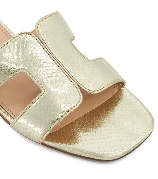 Loupe Sandal Gold