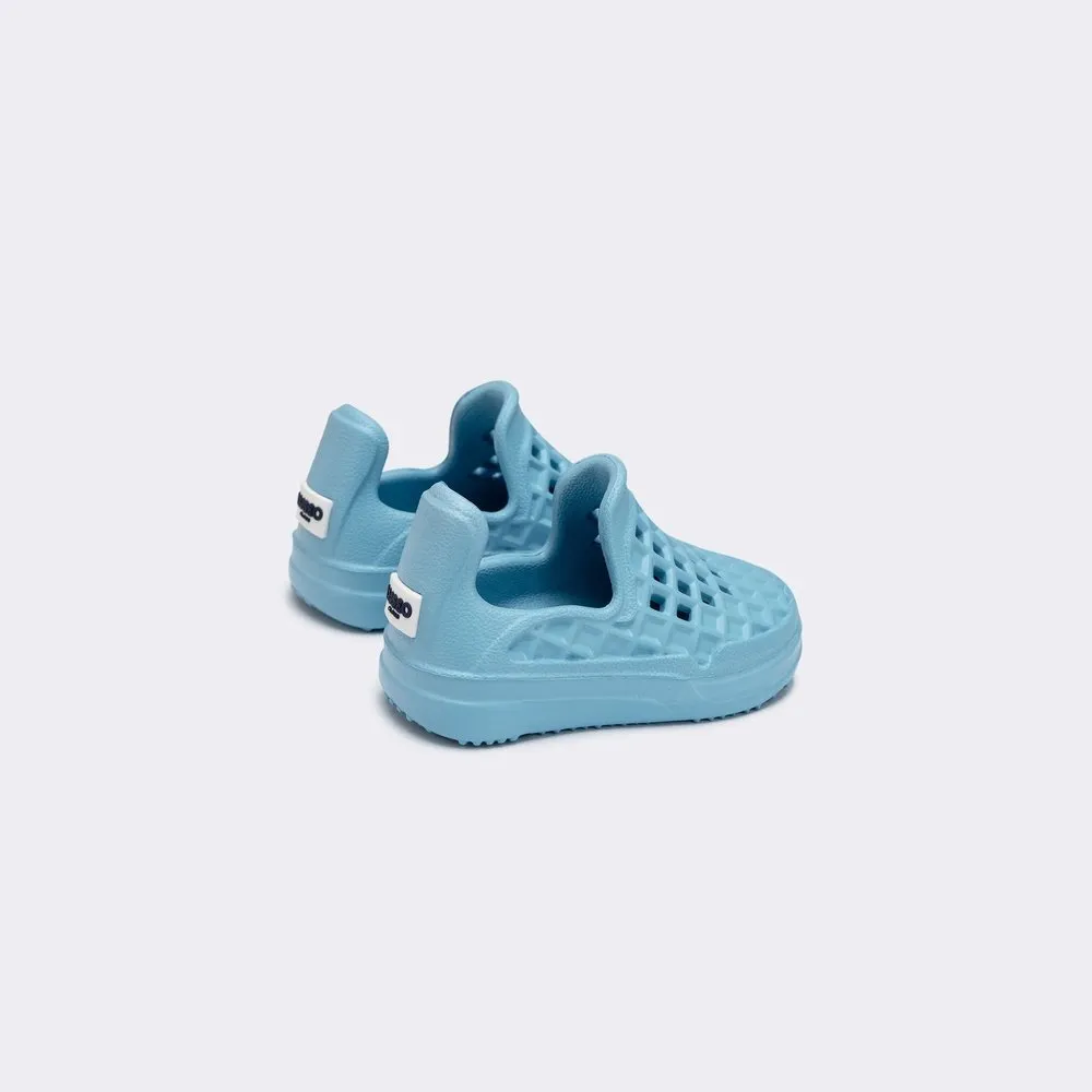 Lusso Cloud Scenario Kids Newport Blue Waterproof Slip On Shoe