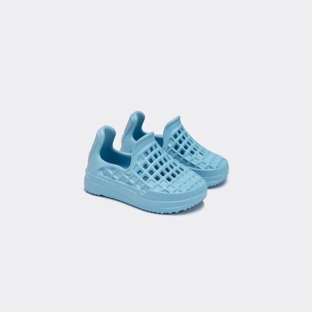 Lusso Cloud Scenario Kids Newport Blue Waterproof Slip On Shoe