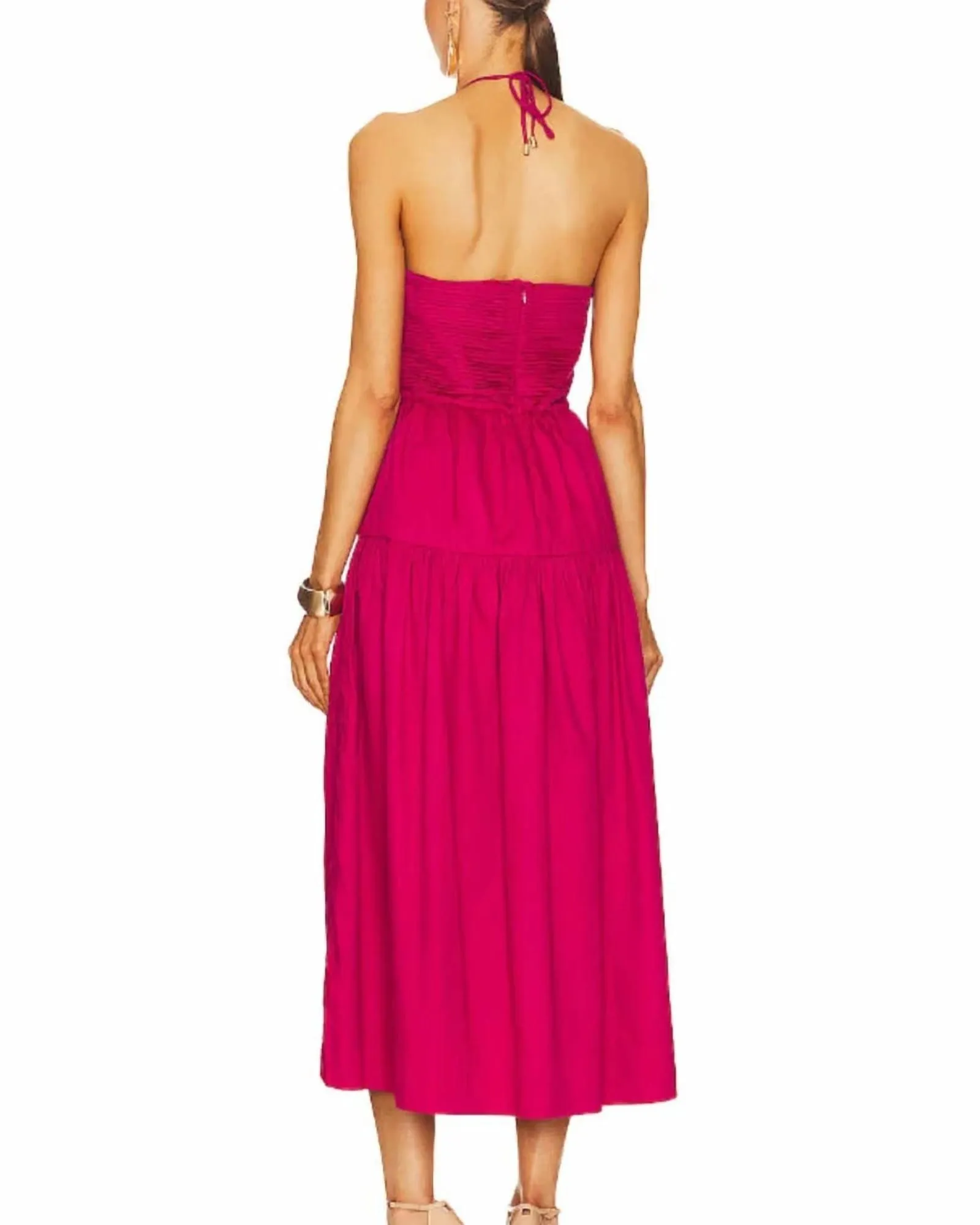 Malwa Maxi Dress in Hot Pink | Hot Pink