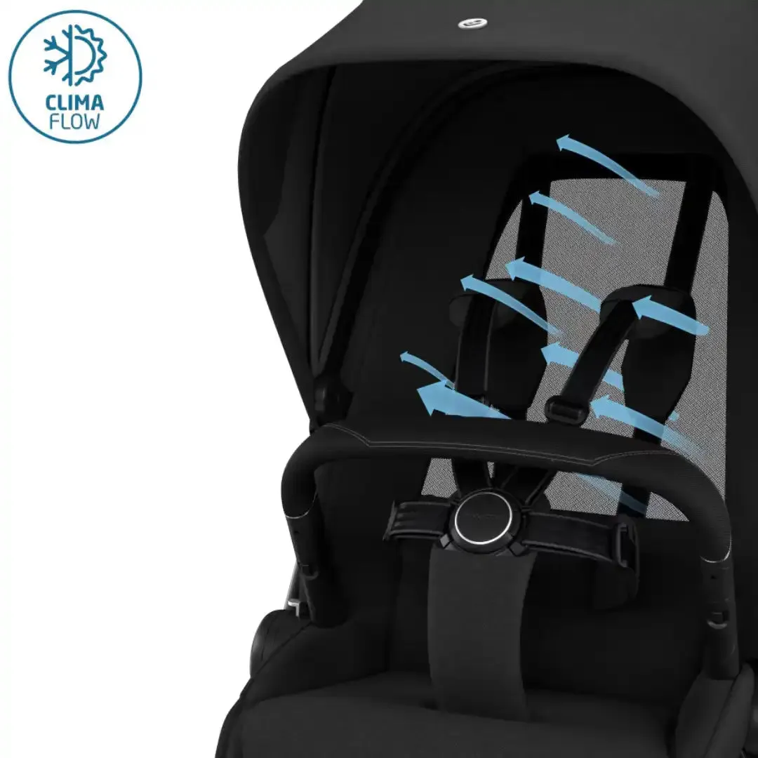 Maxi Cosi Fame Pushchair - Luxe Twillic Black