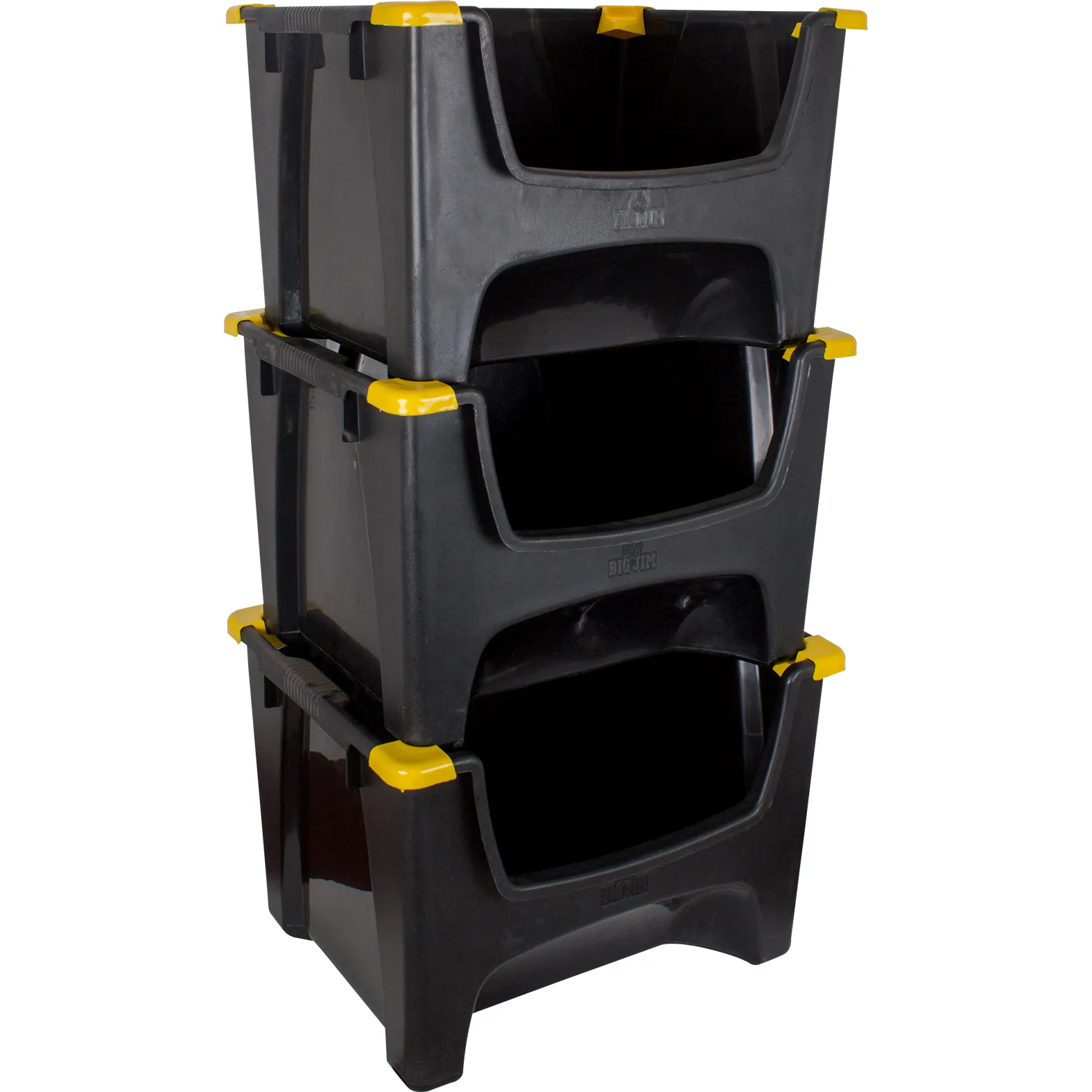 Mega Caddy 3 Tier Black 60L