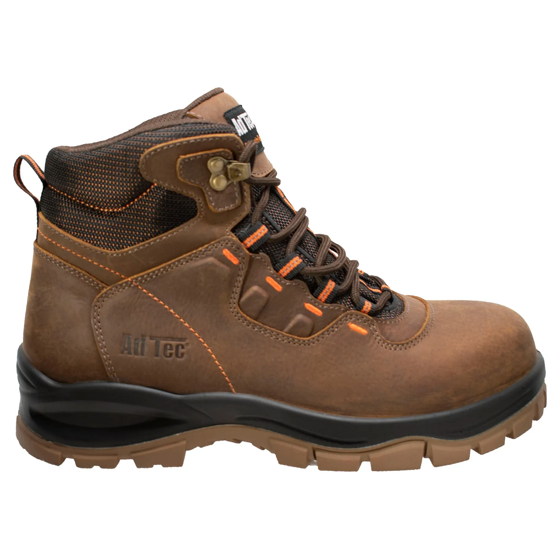 Men 6" Waterproof Composite Toe Work Boots- Brown - 9899