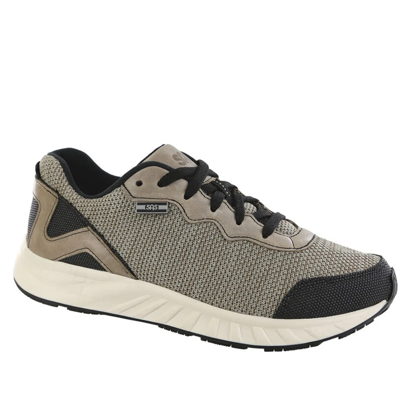 Men's Suprhon Non Slip Lace Up Sneaker Pebble