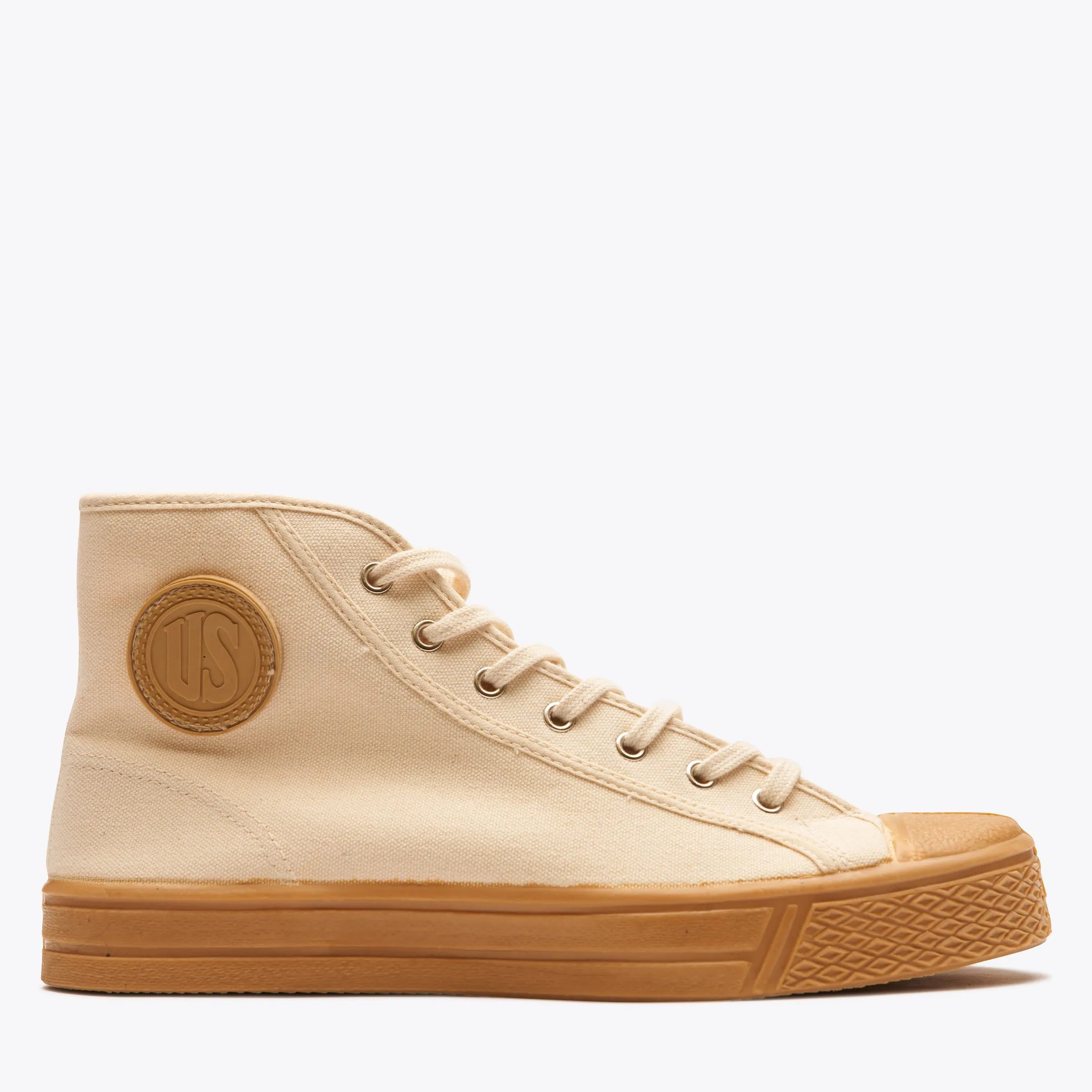 MILITARY GUM HIGH TOP - OFF WHITE