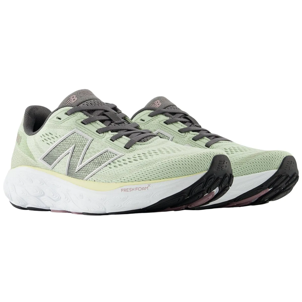 New Balance Women's W880N14 Natural Mint/Silver Metallic/Ice Wine