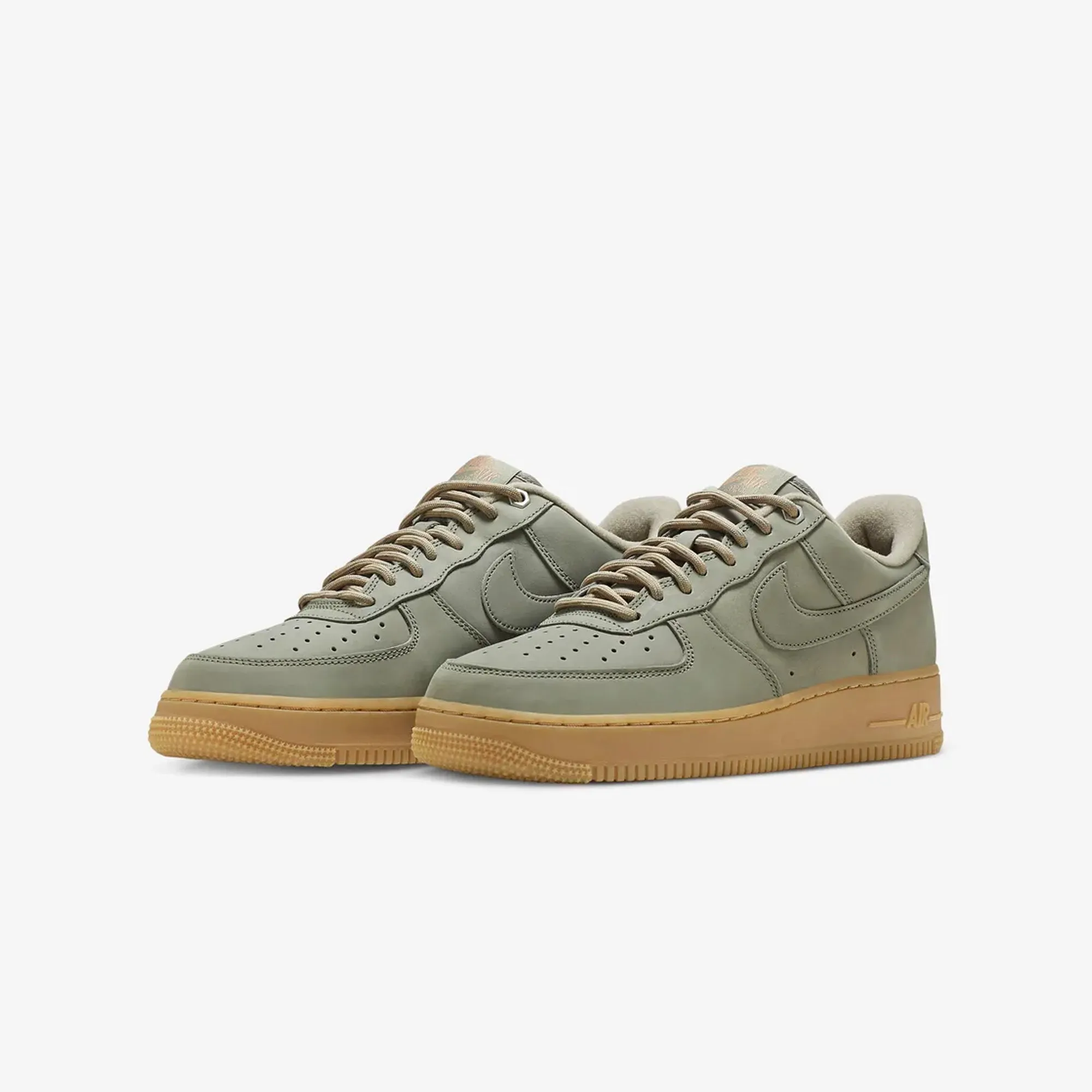 Nike | AIR FORCE 1 '07 { LIGHT ARMY/LIGHT ARMY-GUM LIGHT BROWN