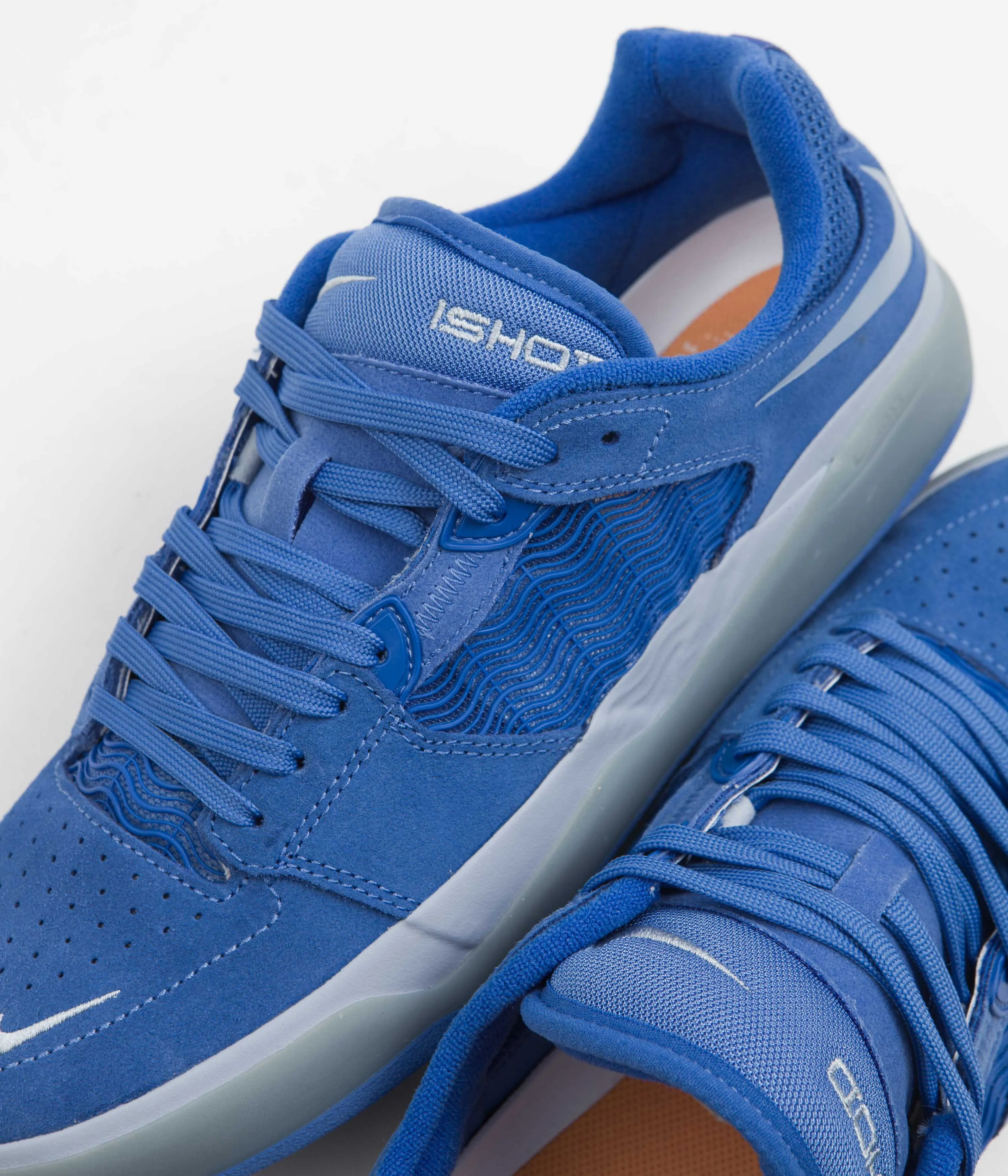 Nike SB Ishod Shoes - Pacific Blue / Boarder Blue - Navy