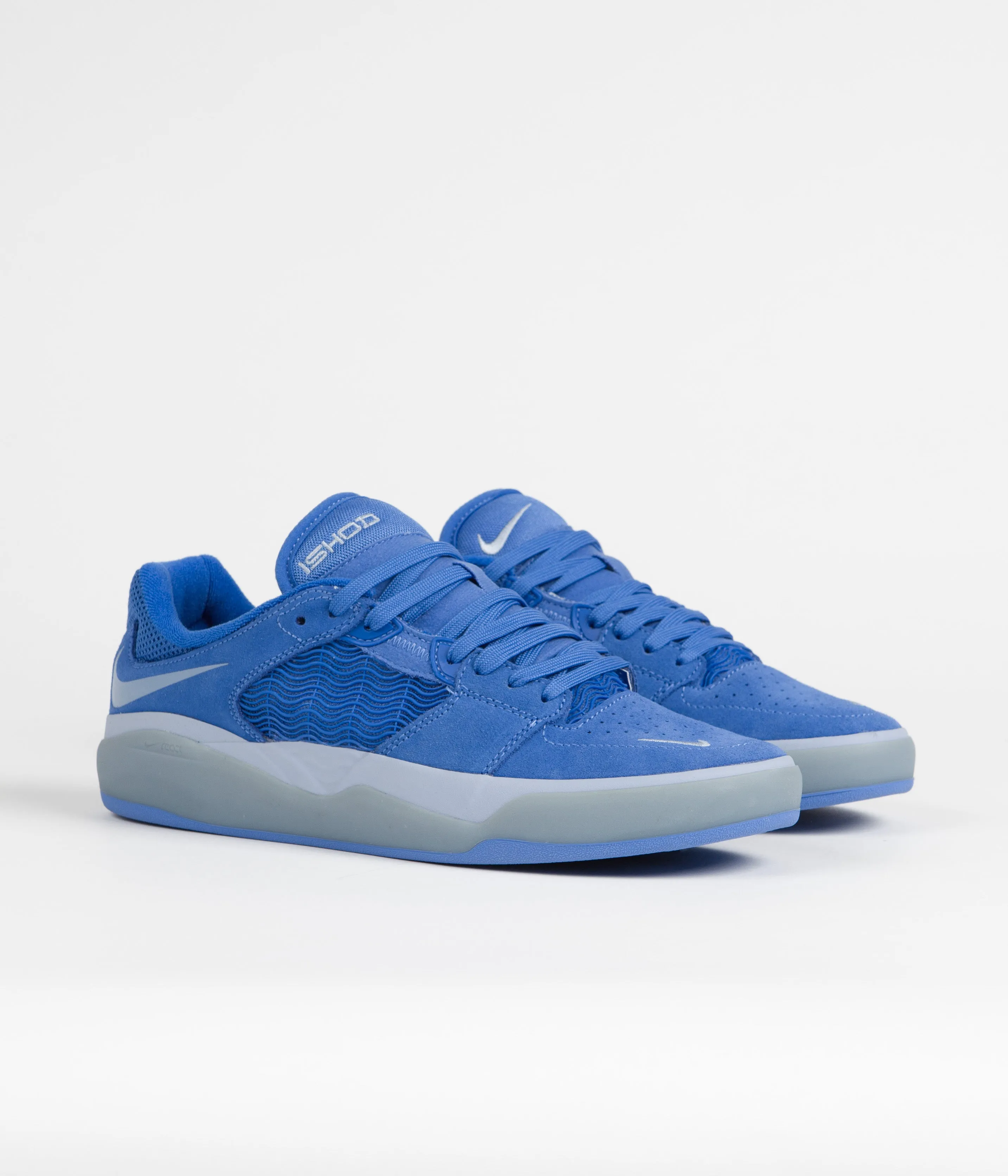 Nike SB Ishod Shoes - Pacific Blue / Boarder Blue - Navy