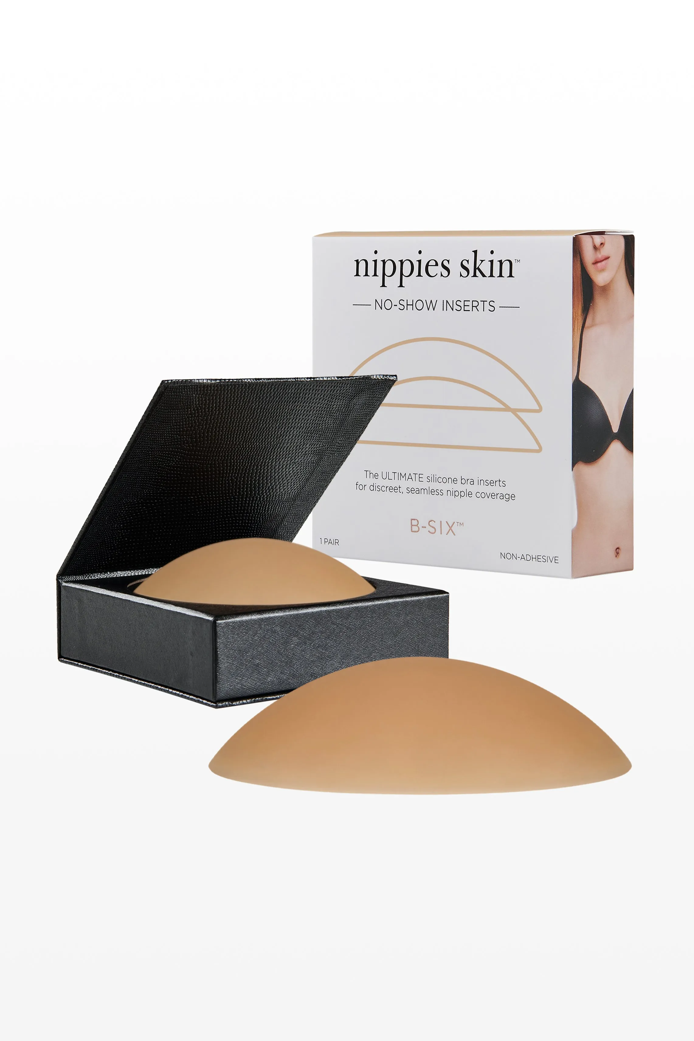 Nippies Non-Adhesive No-Show Inserts - Caramel