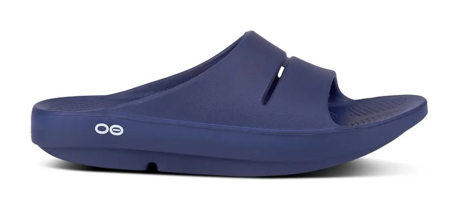 Oofos OOahh Slide - Navy