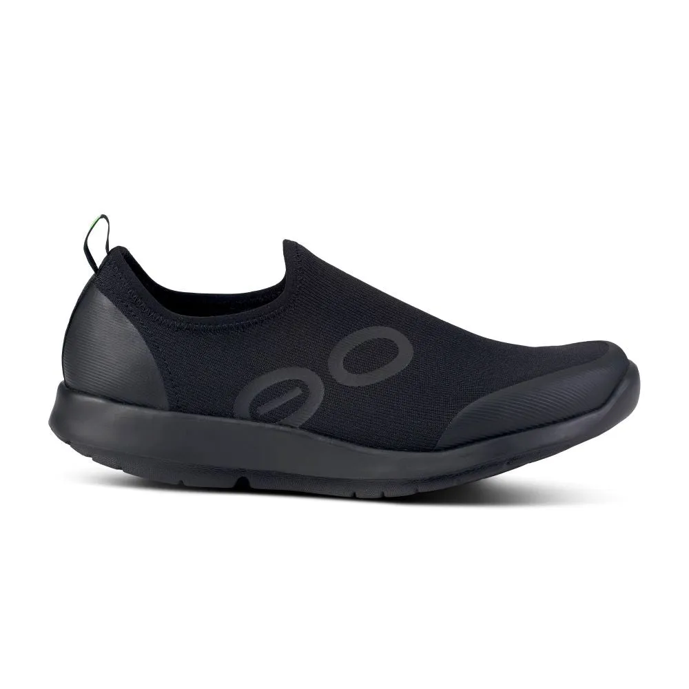 'OOFOS' Women's OOmg Sport Low Shoe - Black / Black