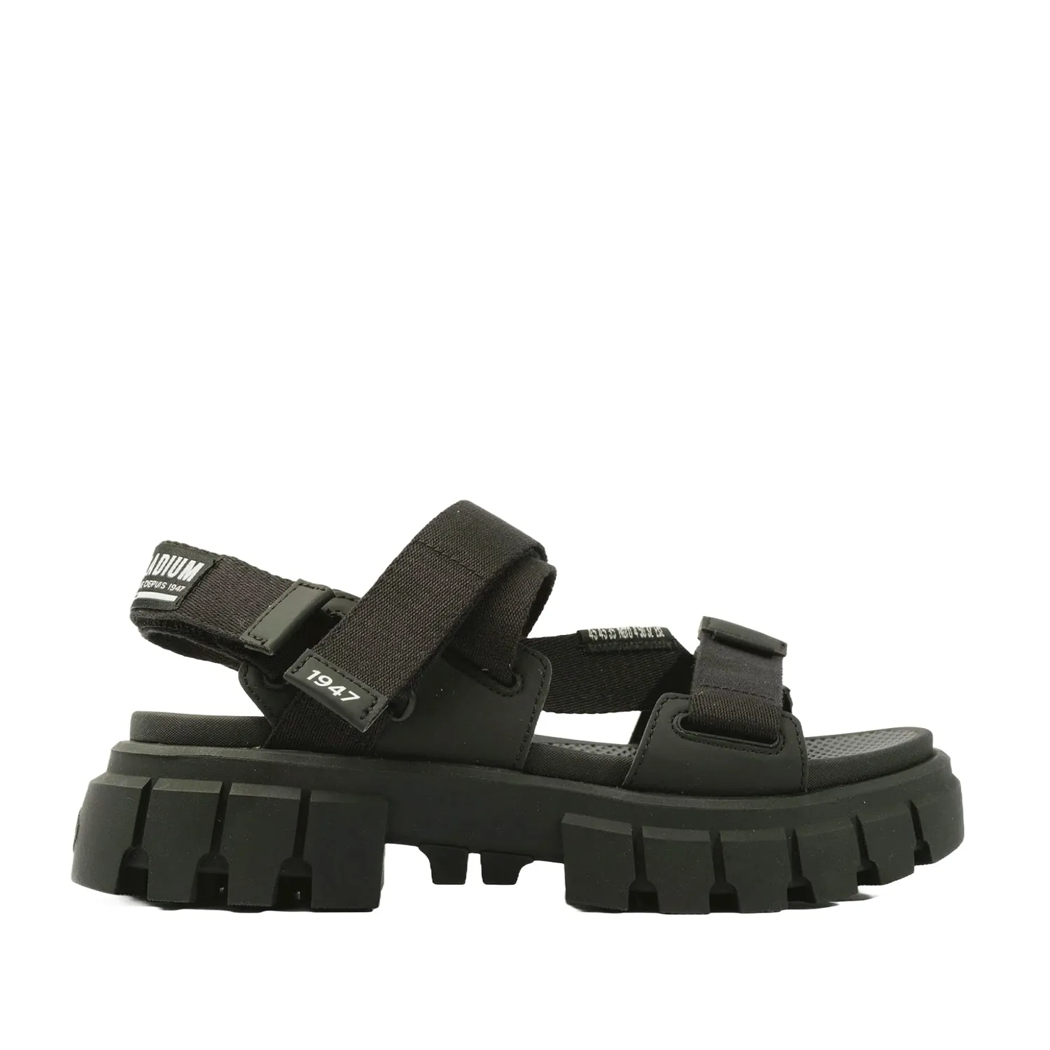 Palladium Women's Revolt Sandal Mono in Black