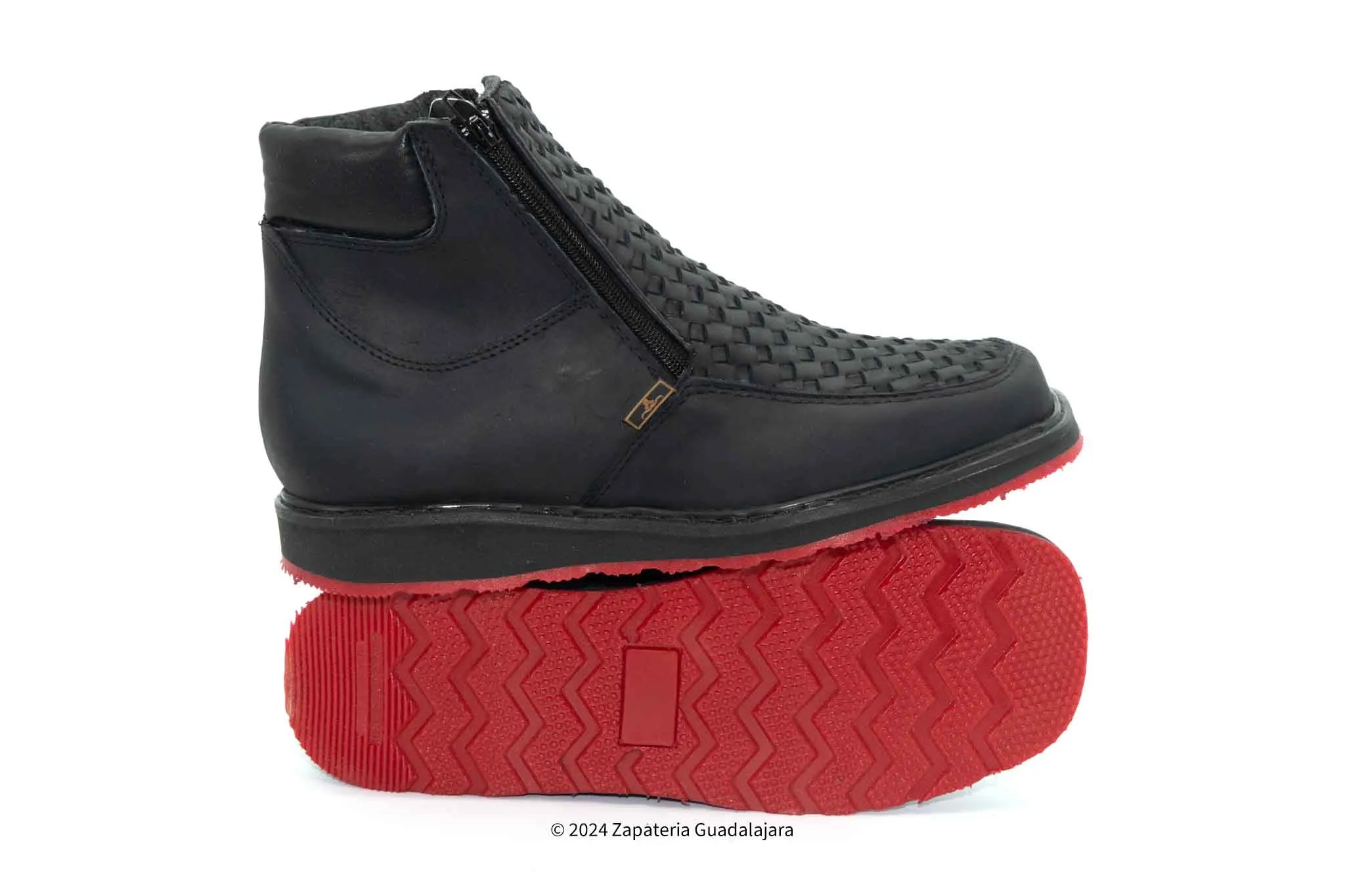 PETATILLO BLACK DOUBLE DENSITY RED SOLE