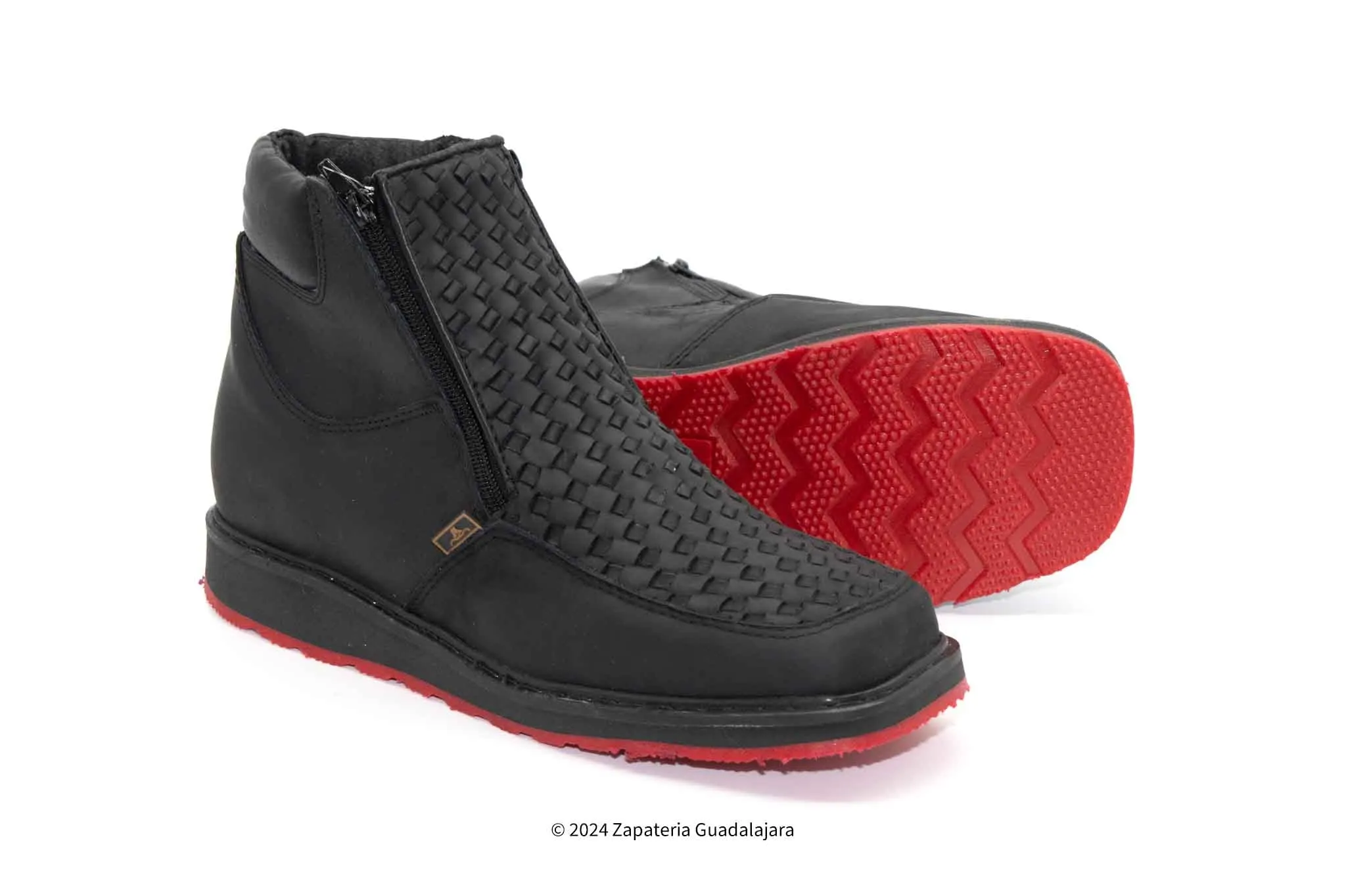 PETATILLO BLACK DOUBLE DENSITY RED SOLE