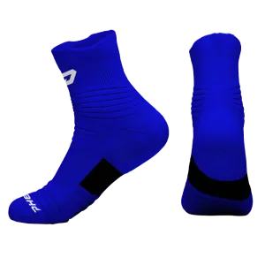 Quantum Knit Lite Quarter Performance Socks - Royal Blue