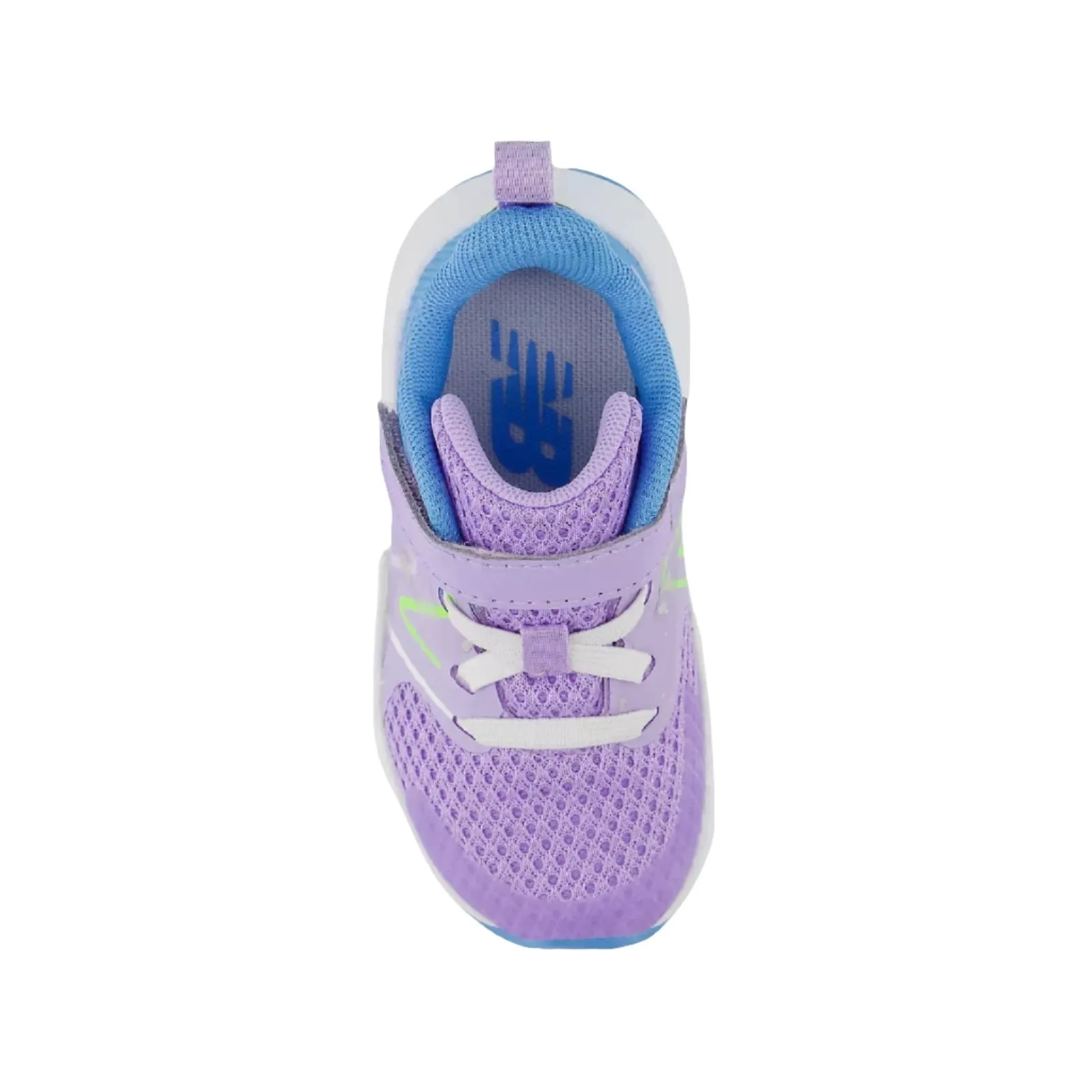 Rave Run ITRAVHG2 Bungee Lace Lilac Glo/Sky Blue (4c-10c)