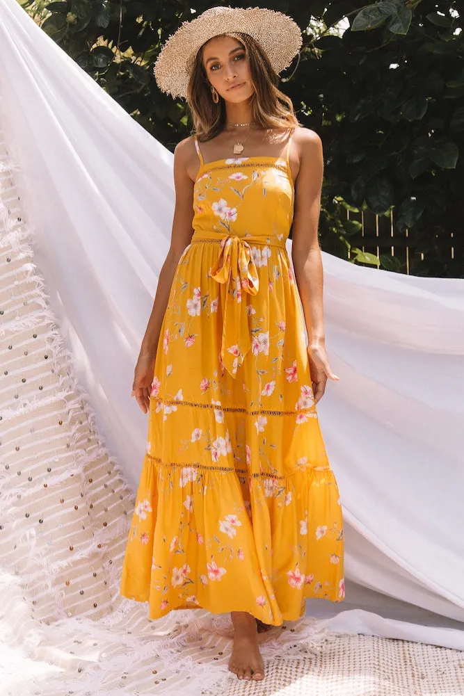 Rio Verde Maxi Dress Yellow