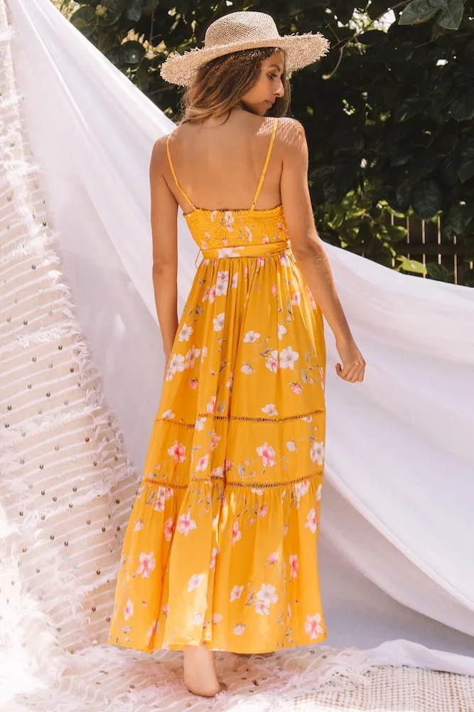 Rio Verde Maxi Dress Yellow