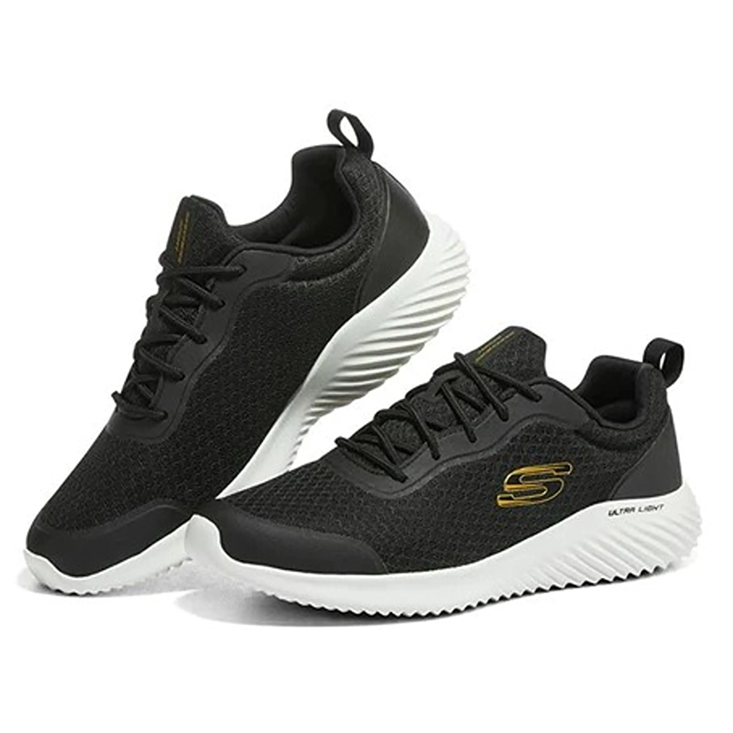 Skechers Bounder 'Voltis - Black Gold' (232005-BKGD)