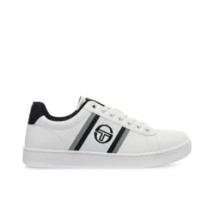 Sneakers tennis da uomo con logo laterale