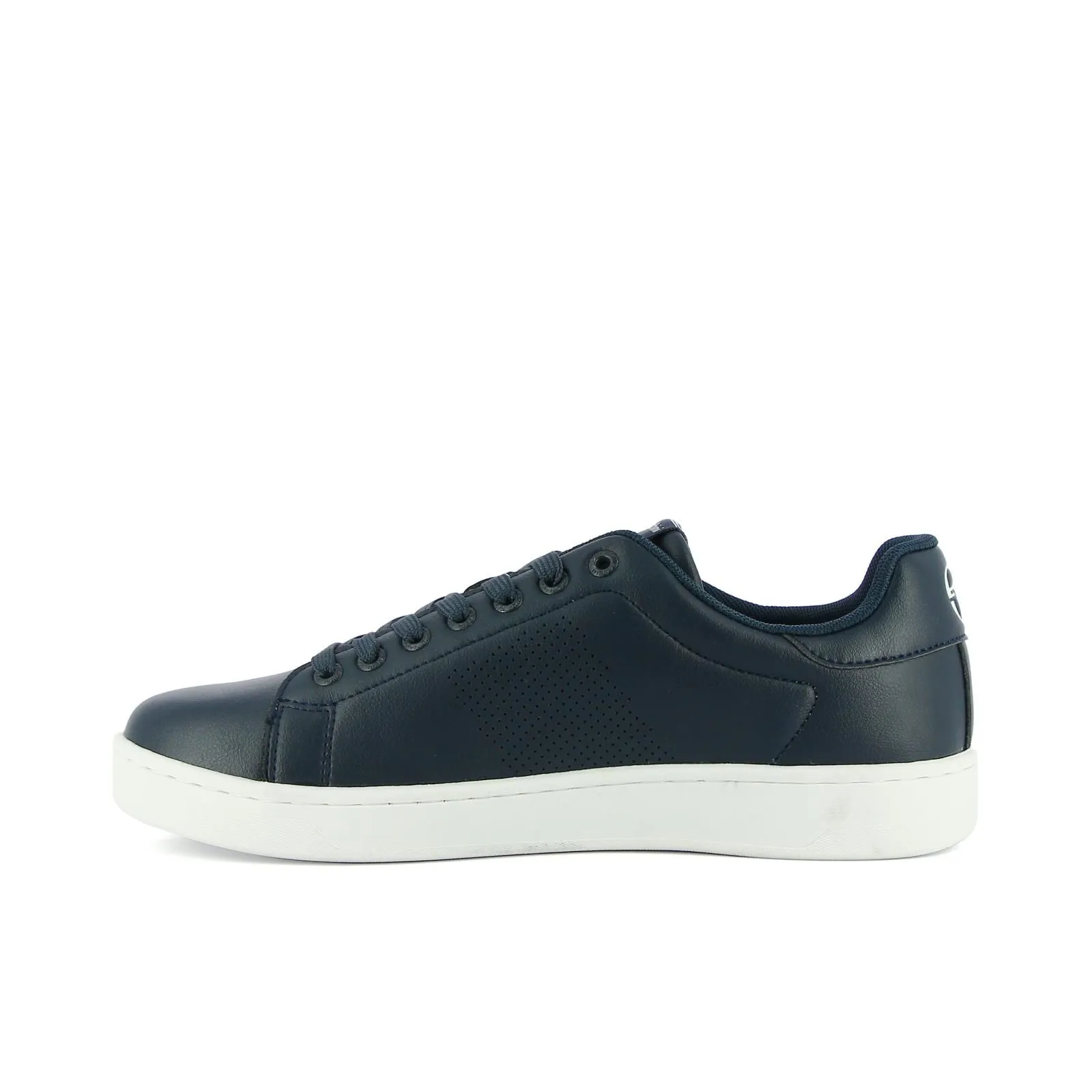 Sneakers uomo blu da tennis con logo