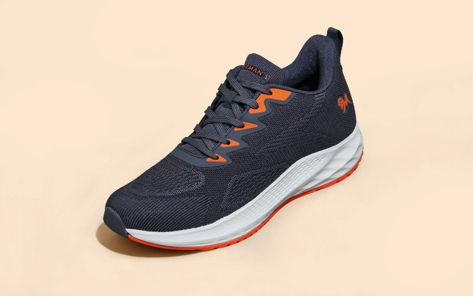 Sporty Casuals : Grey-Orange