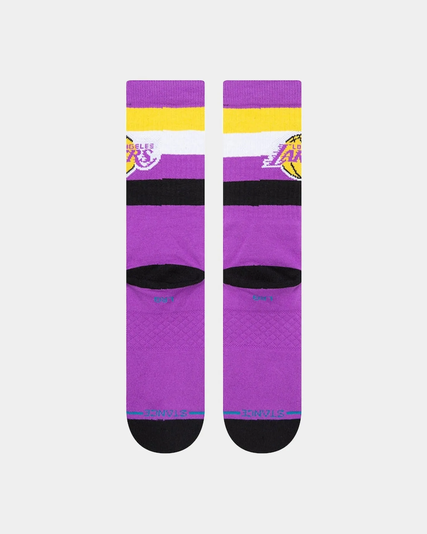 Stance Los Angeles Lakers St Crew Socks Purple