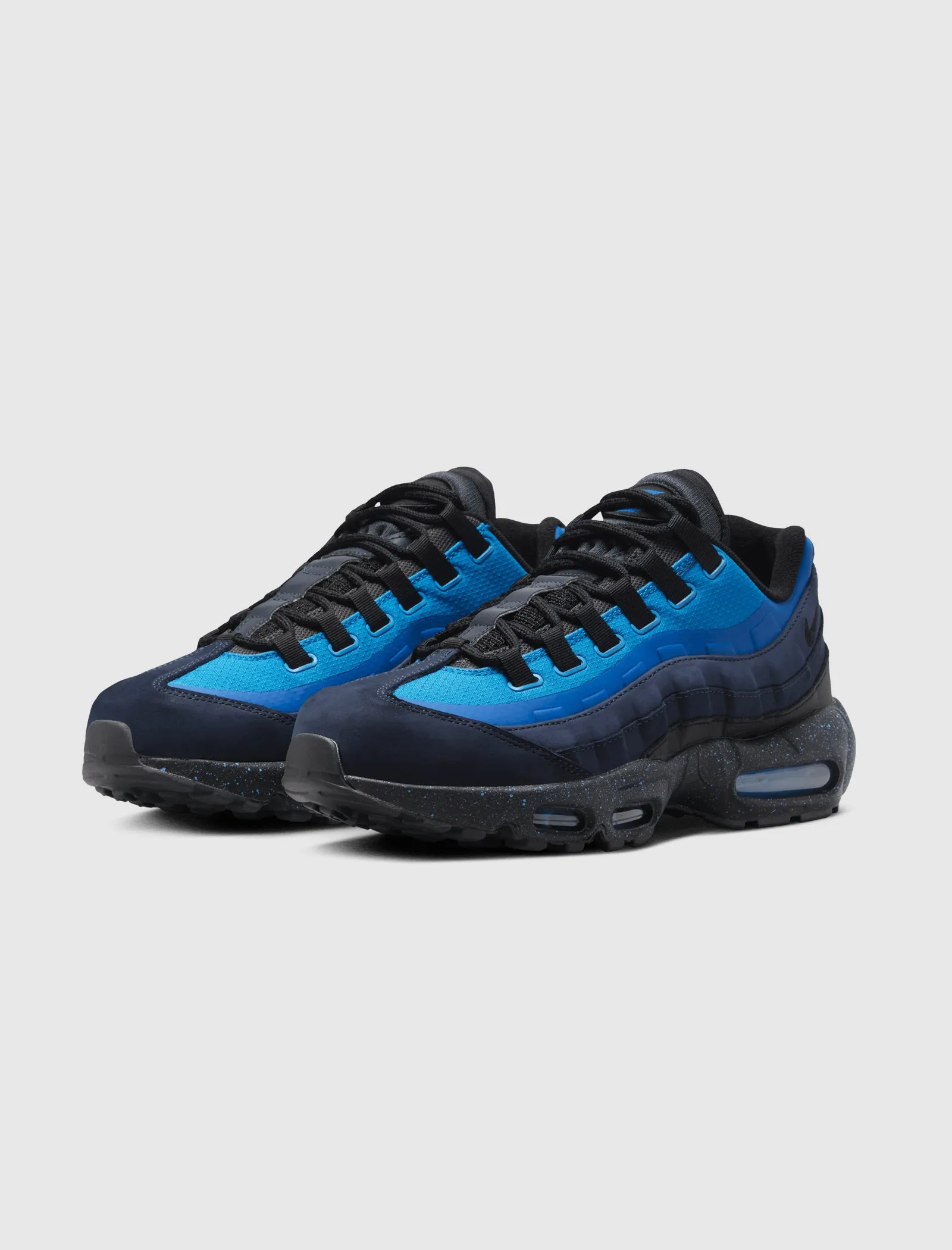 STASH X AIR MAX 95 "OBSIDIAN/BLACK/ HARBOR BLUE"