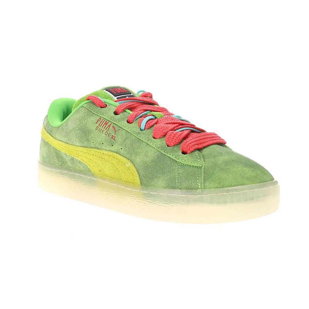 Suede Xl Ghostbusters Slimer Lace Up Sneakers