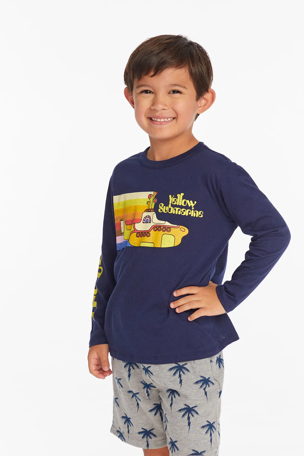 The Beatles Yellow Submarine Boys Long Sleeve Tee