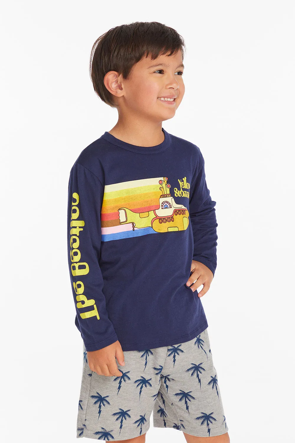 The Beatles Yellow Submarine Boys Long Sleeve Tee